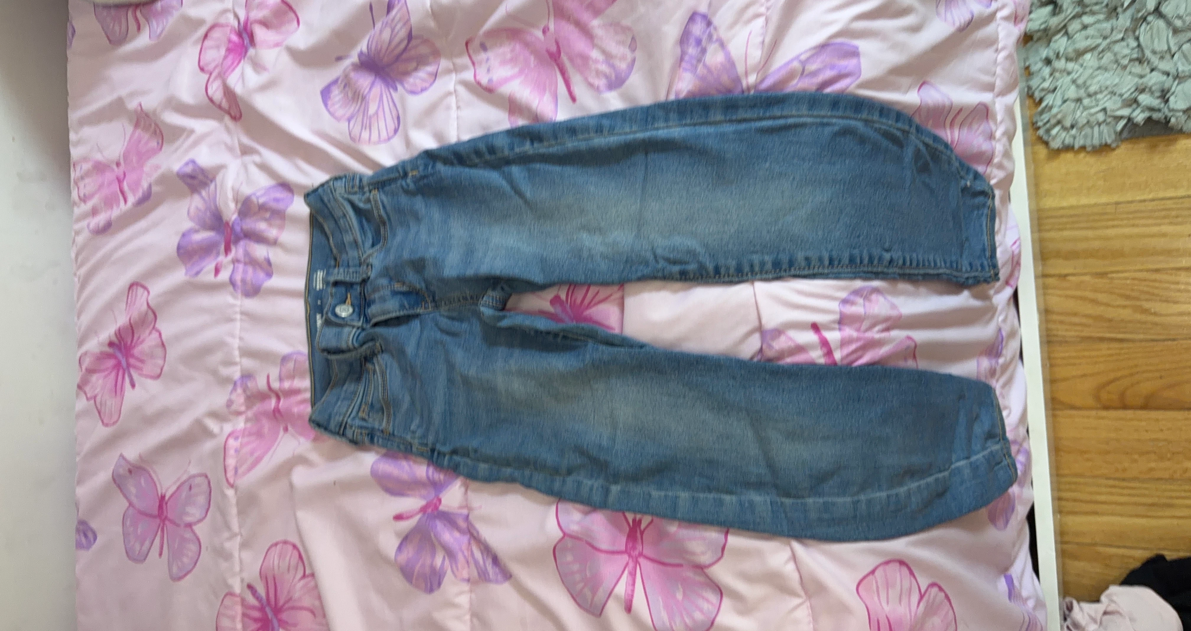Girls' Blue Denim Jeans