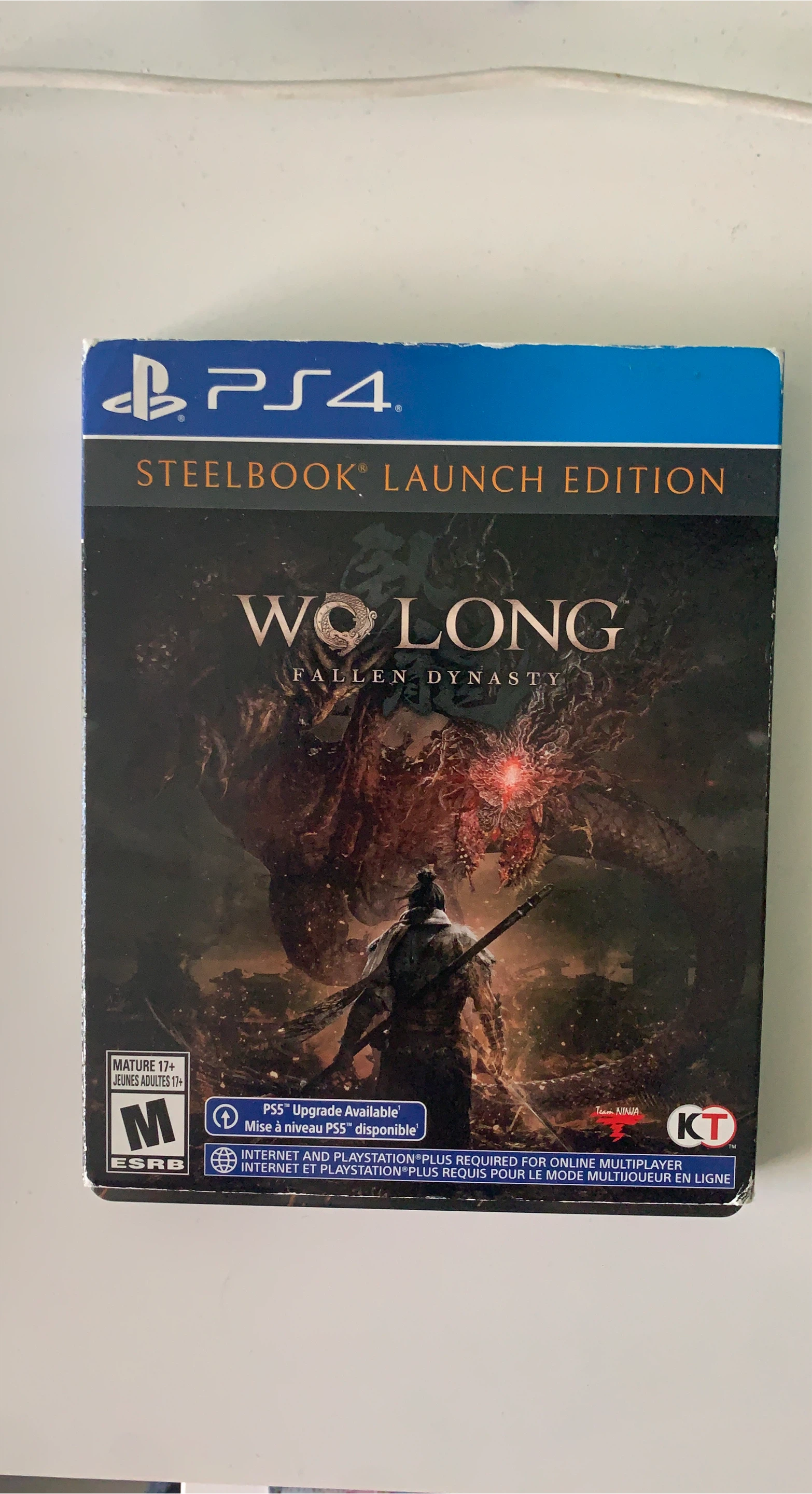 Wo Long: Fallen Dynasty Steelbook Launch Edition PS4