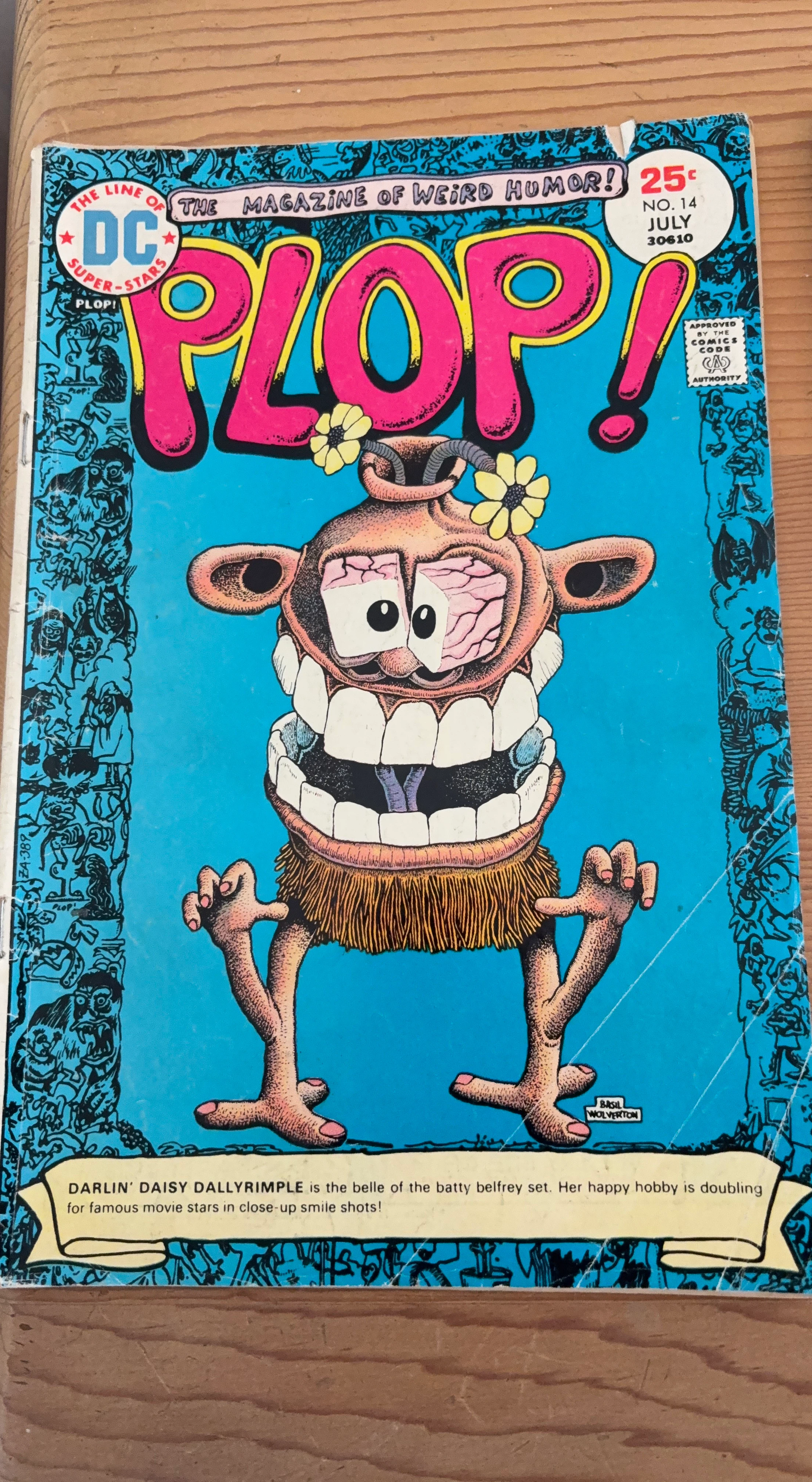 PLOP! Magazine #14 DC Super-Stars Comic July 1973