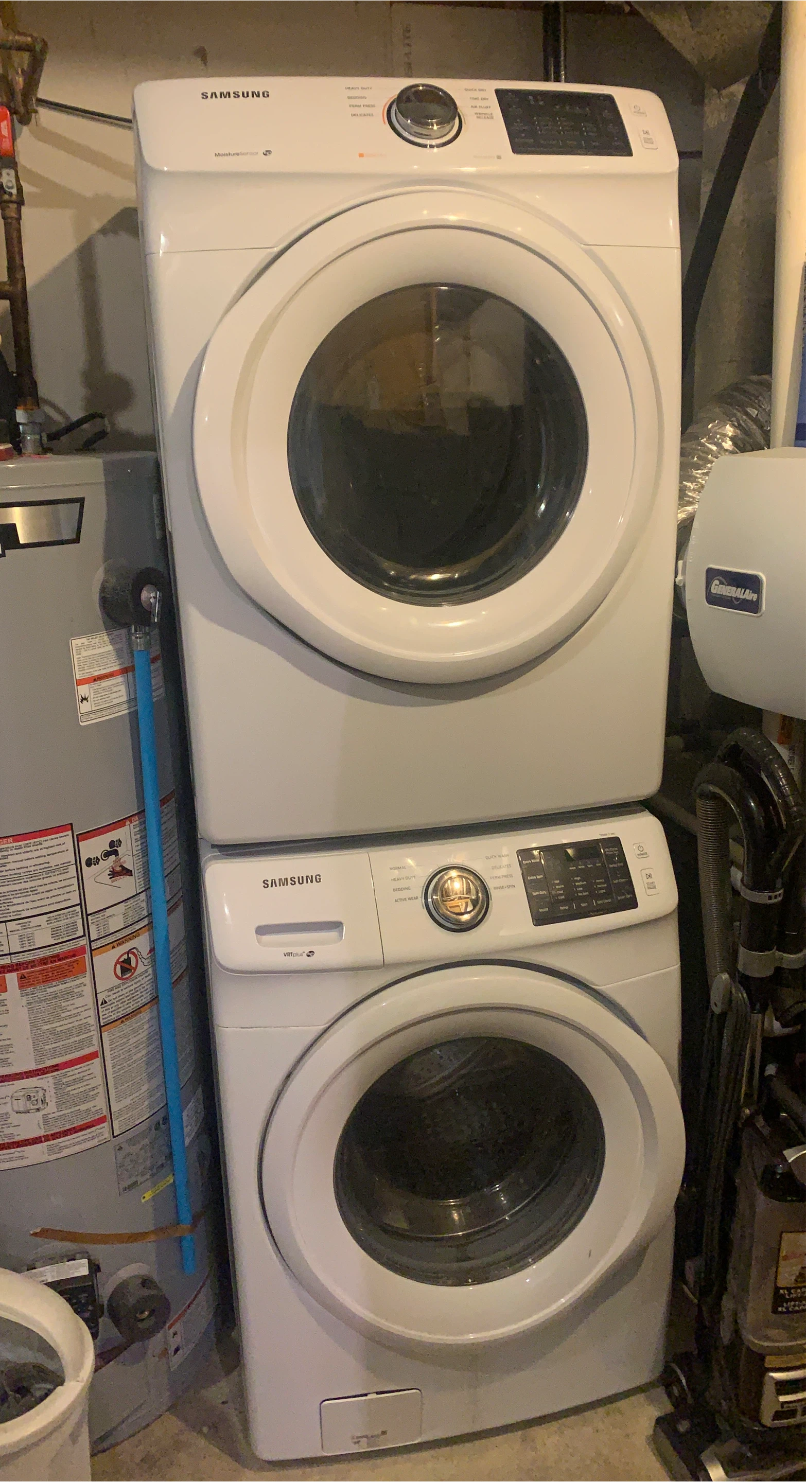 Samsung Front Load Washer and Dryer Set