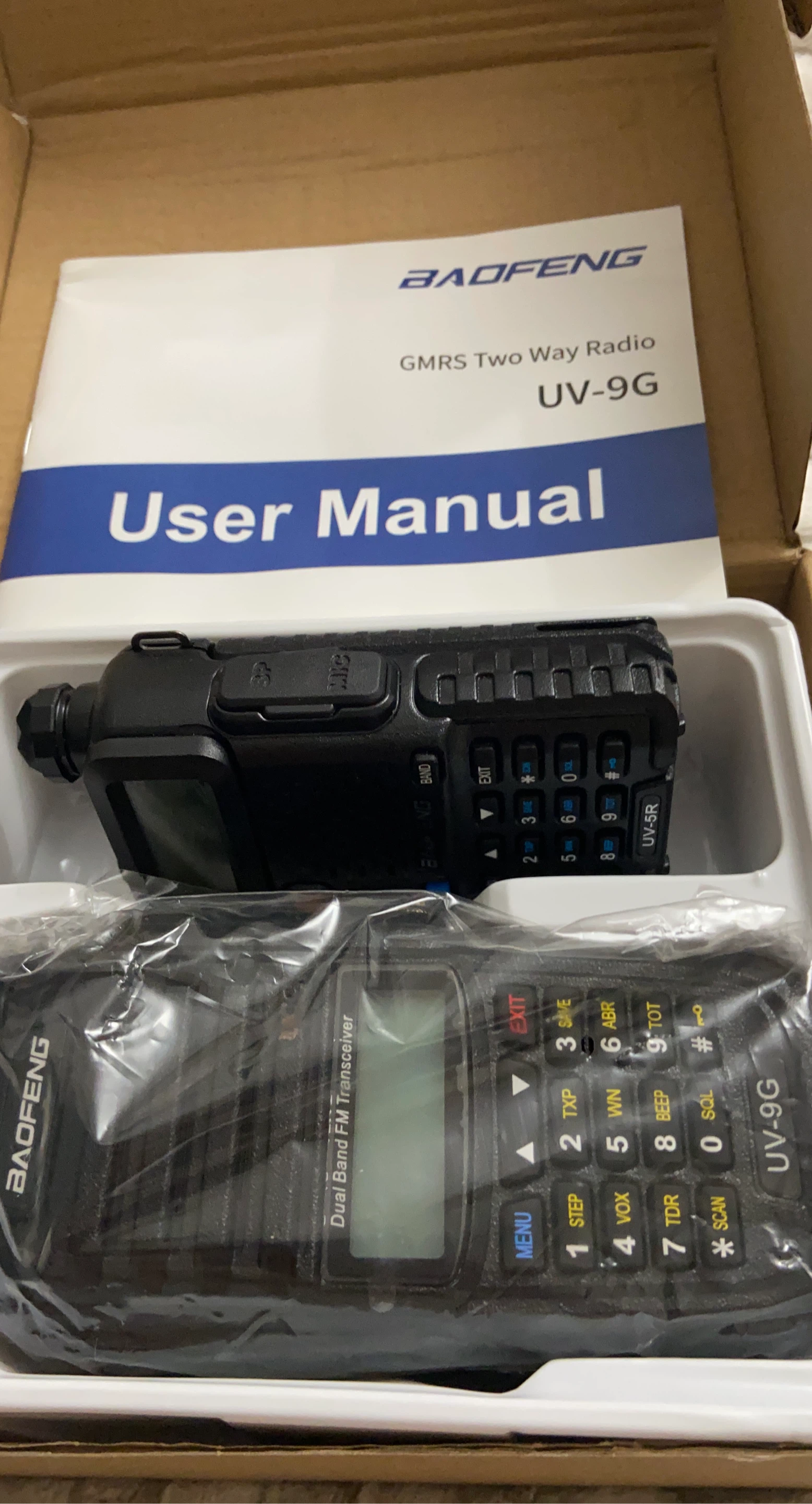 Baofeng UV-9G GMRS Two Way Radio