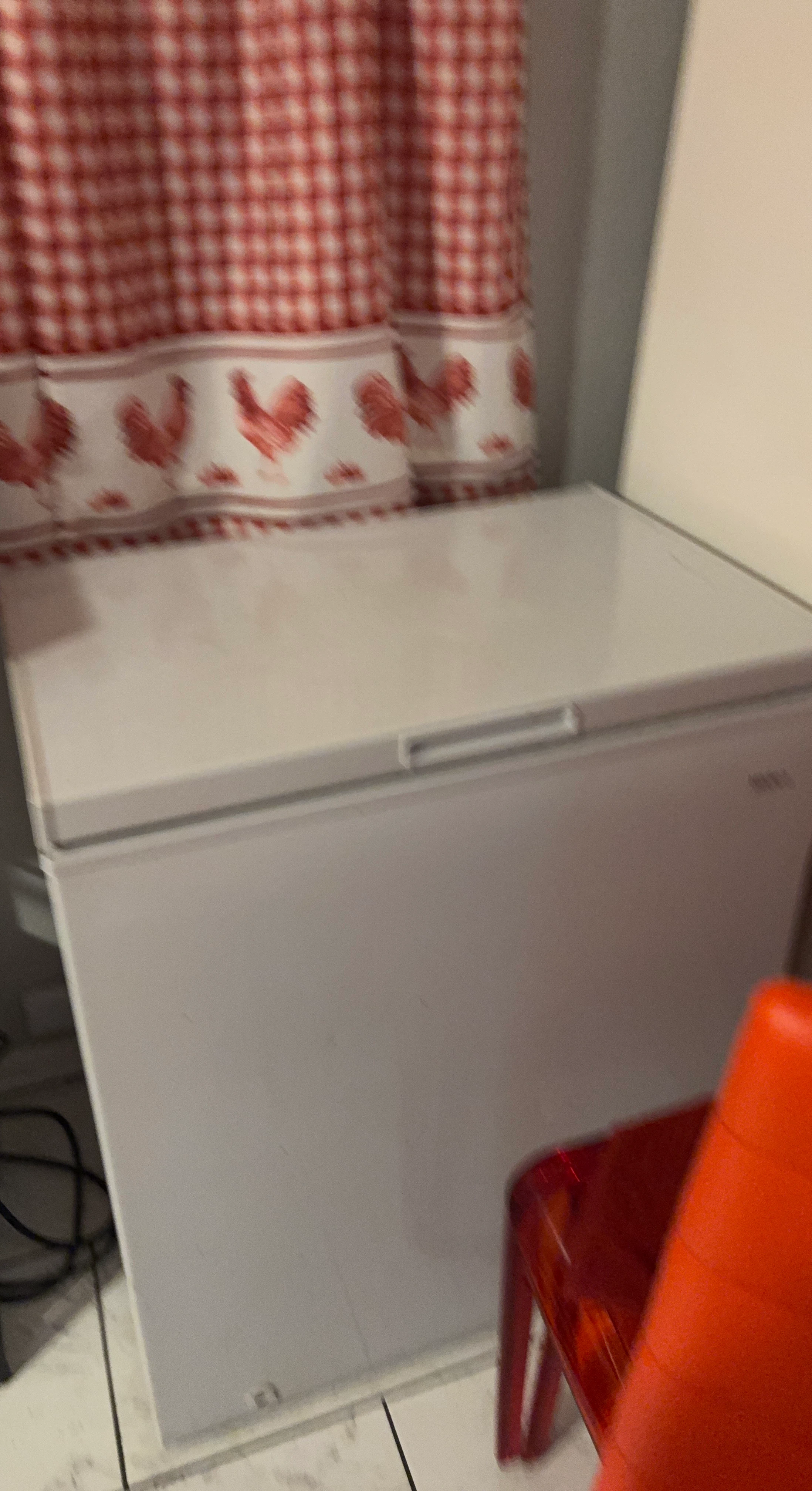 White Chest Freezer