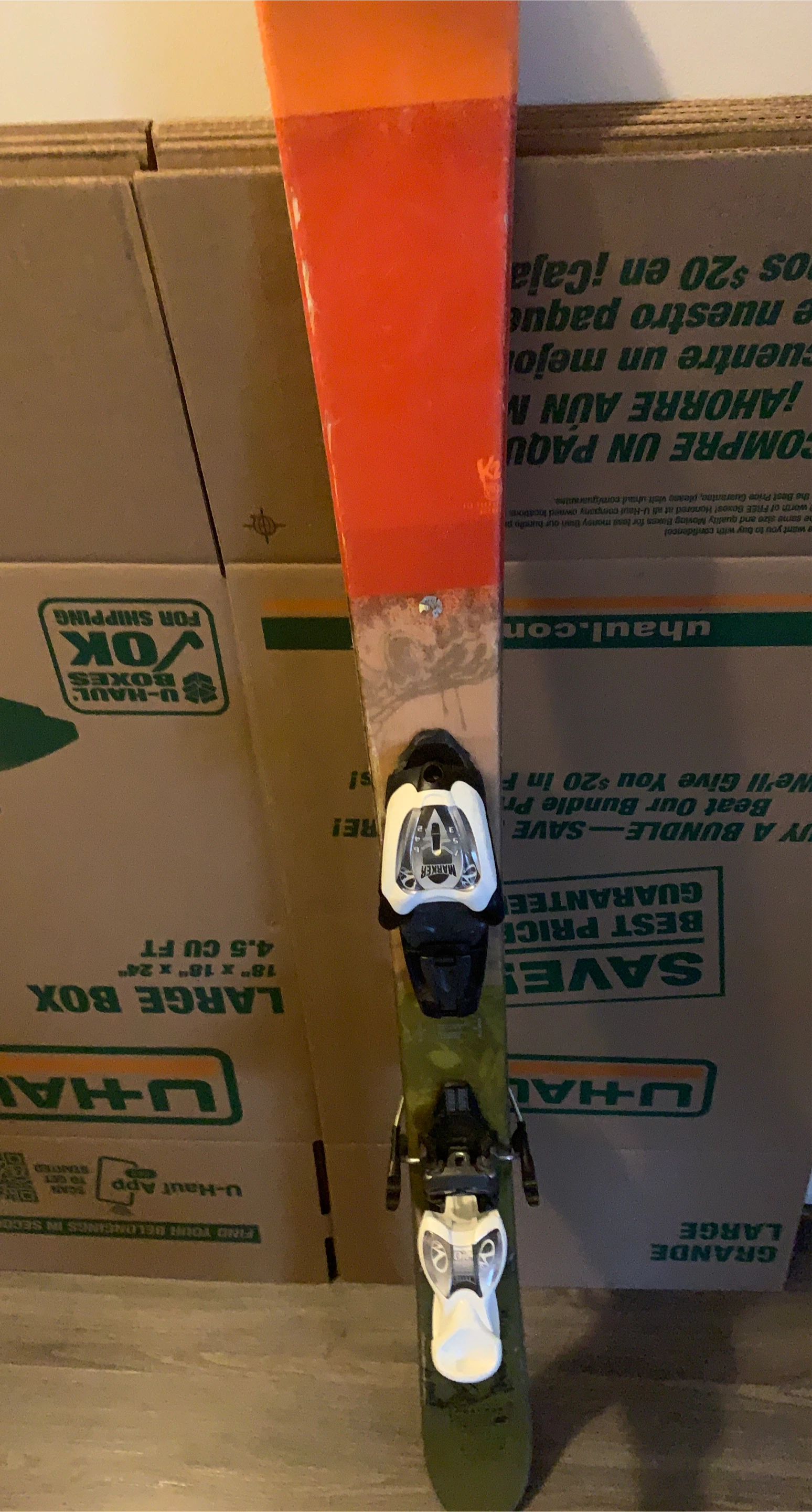 K2 Poacher Jr Skis with Marker Bindings