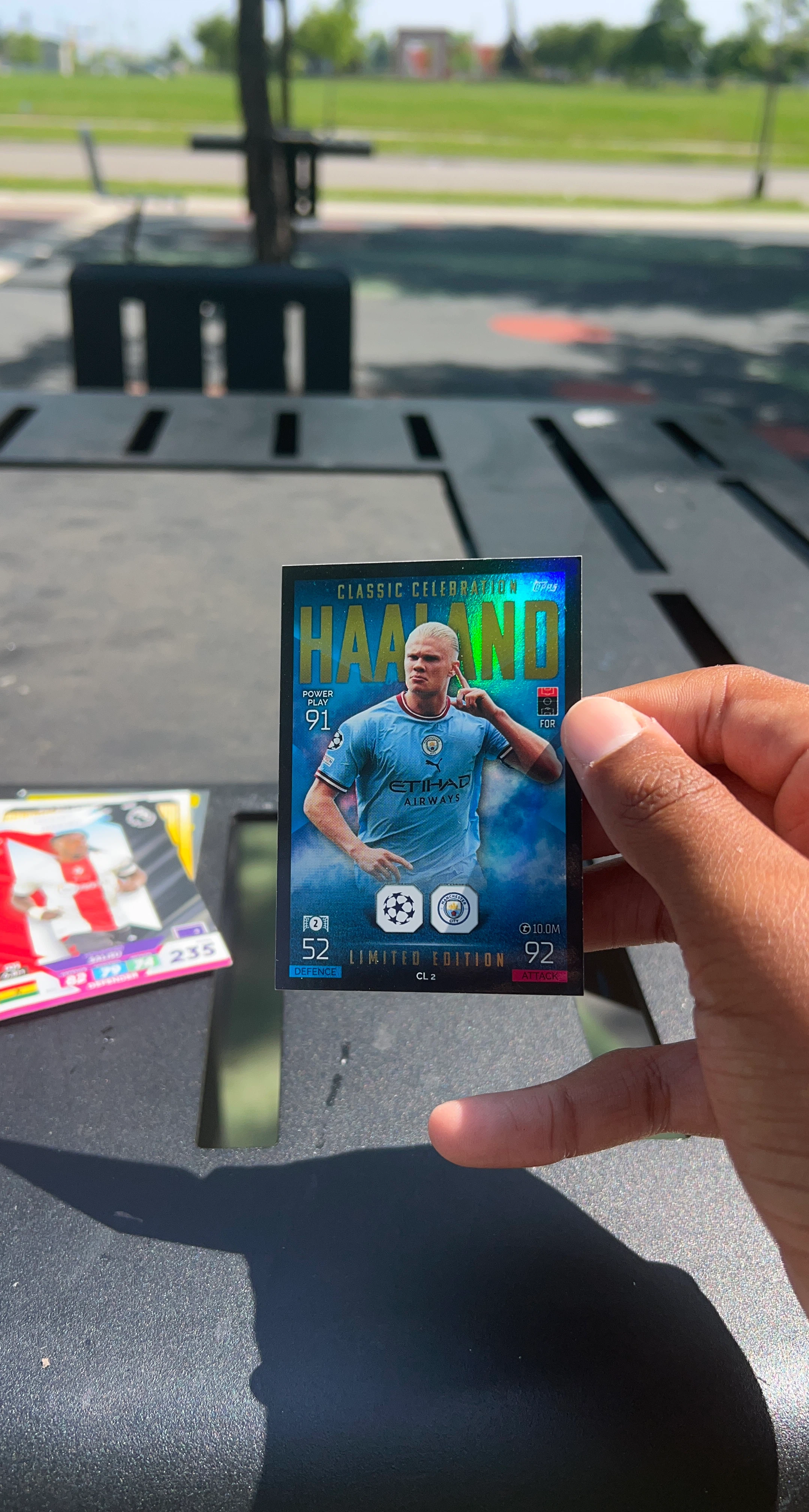 Topps Match Attax Haaland Classic Celebration Card