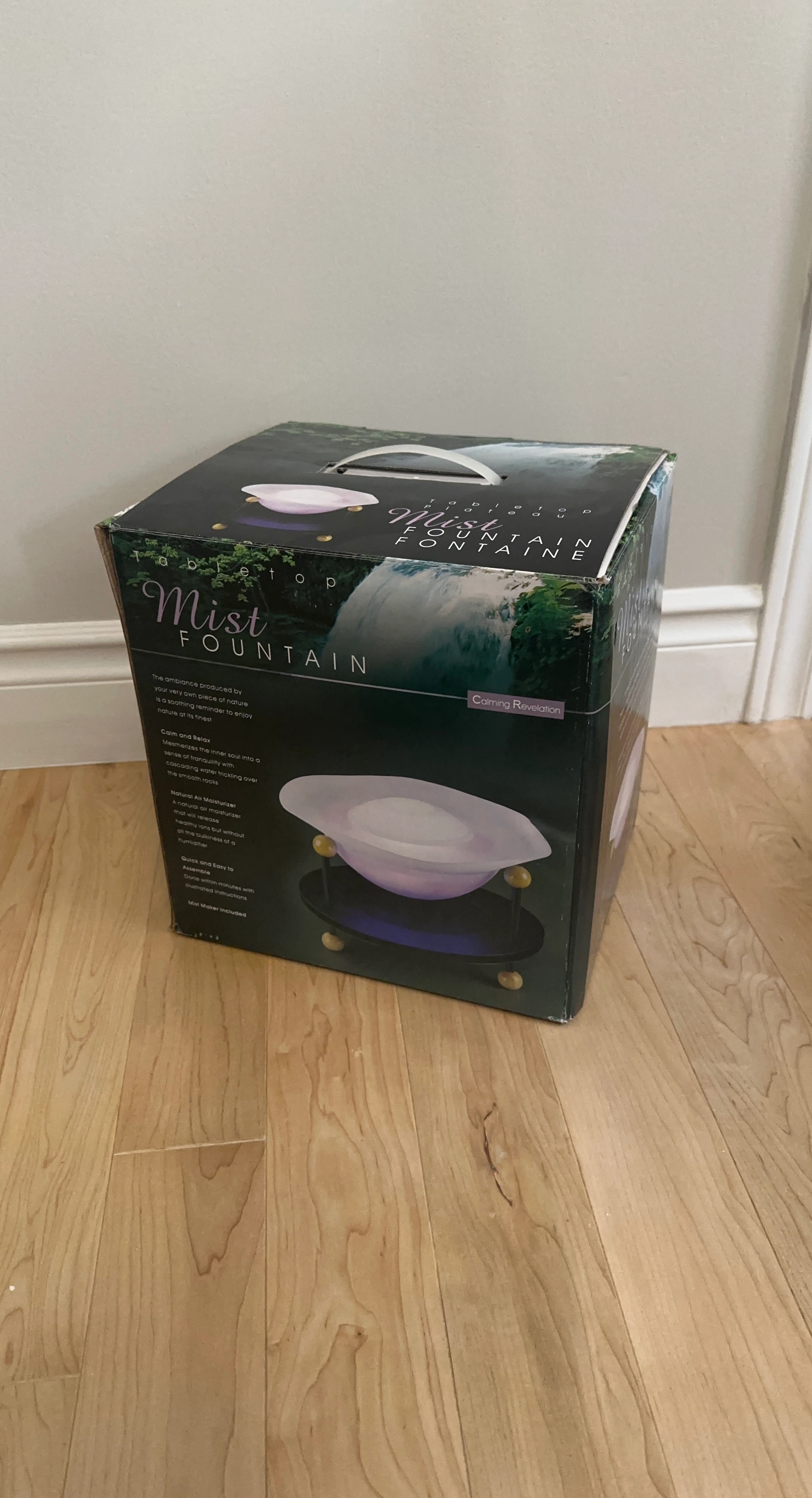 Tabletop Mist Fountain