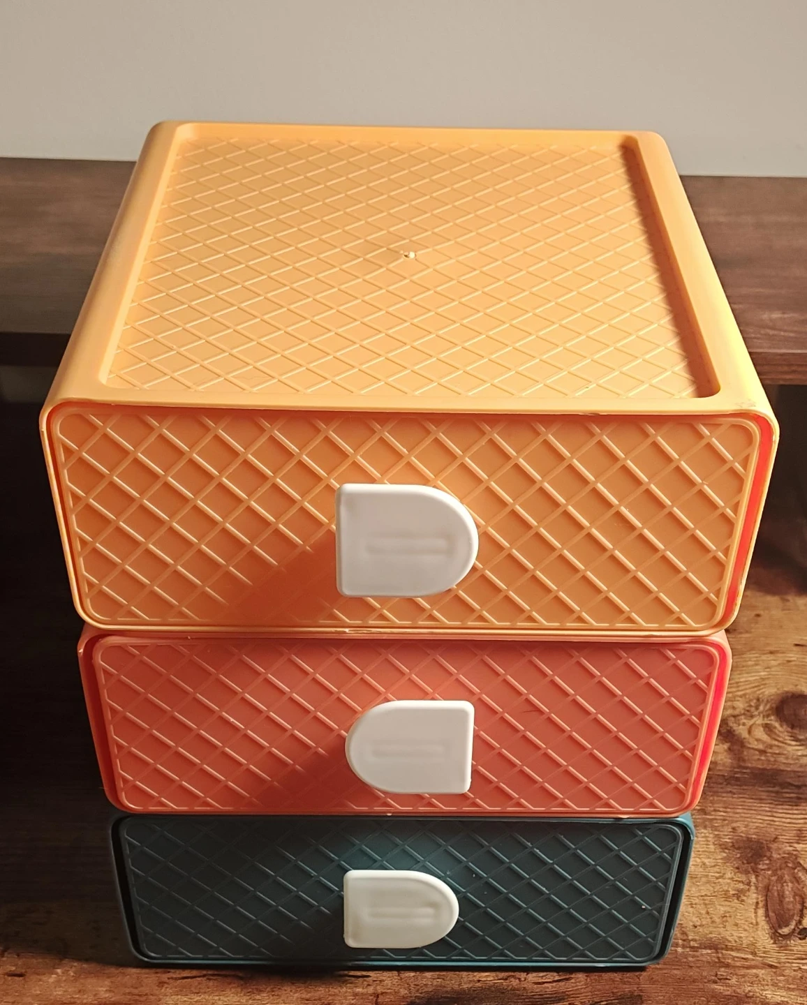 3-Drawer Organizer Stackable Storage Box