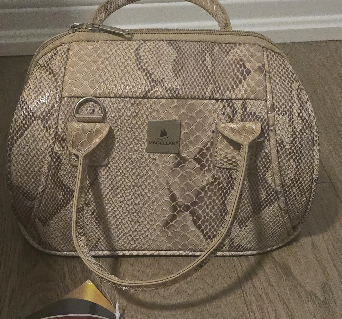 Magellan Snakeskin Pattern Handbag