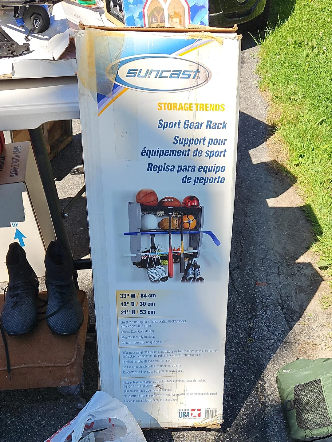 Suncast Sport Gear Rack