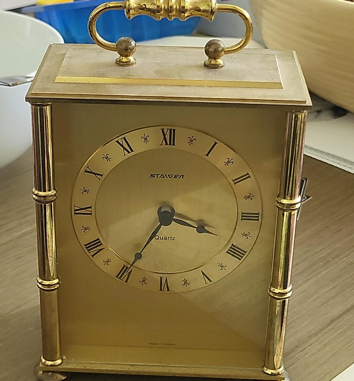 Stäver Quartz Carriage Clock