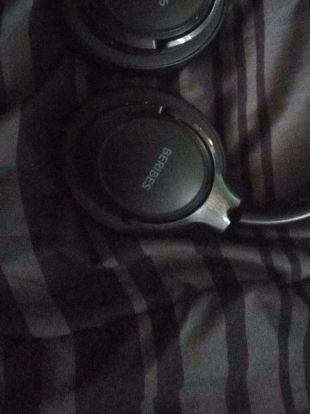 Beribes Black Over-Ear Headphones