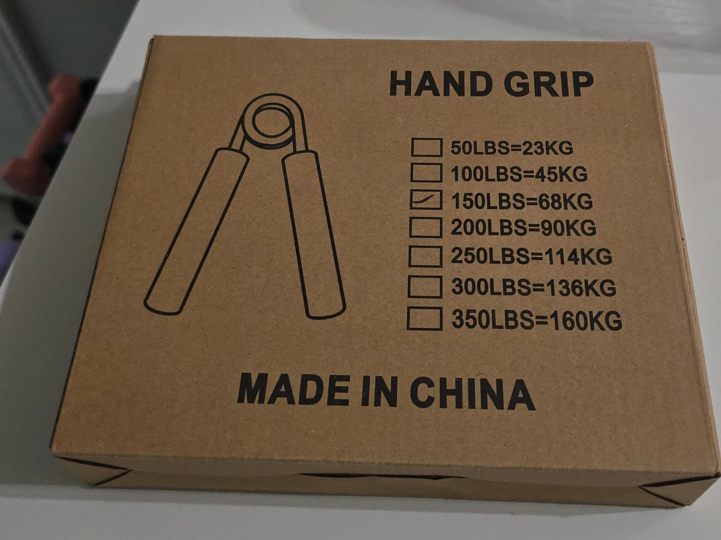 Hand Grip Exerciser 150lbs