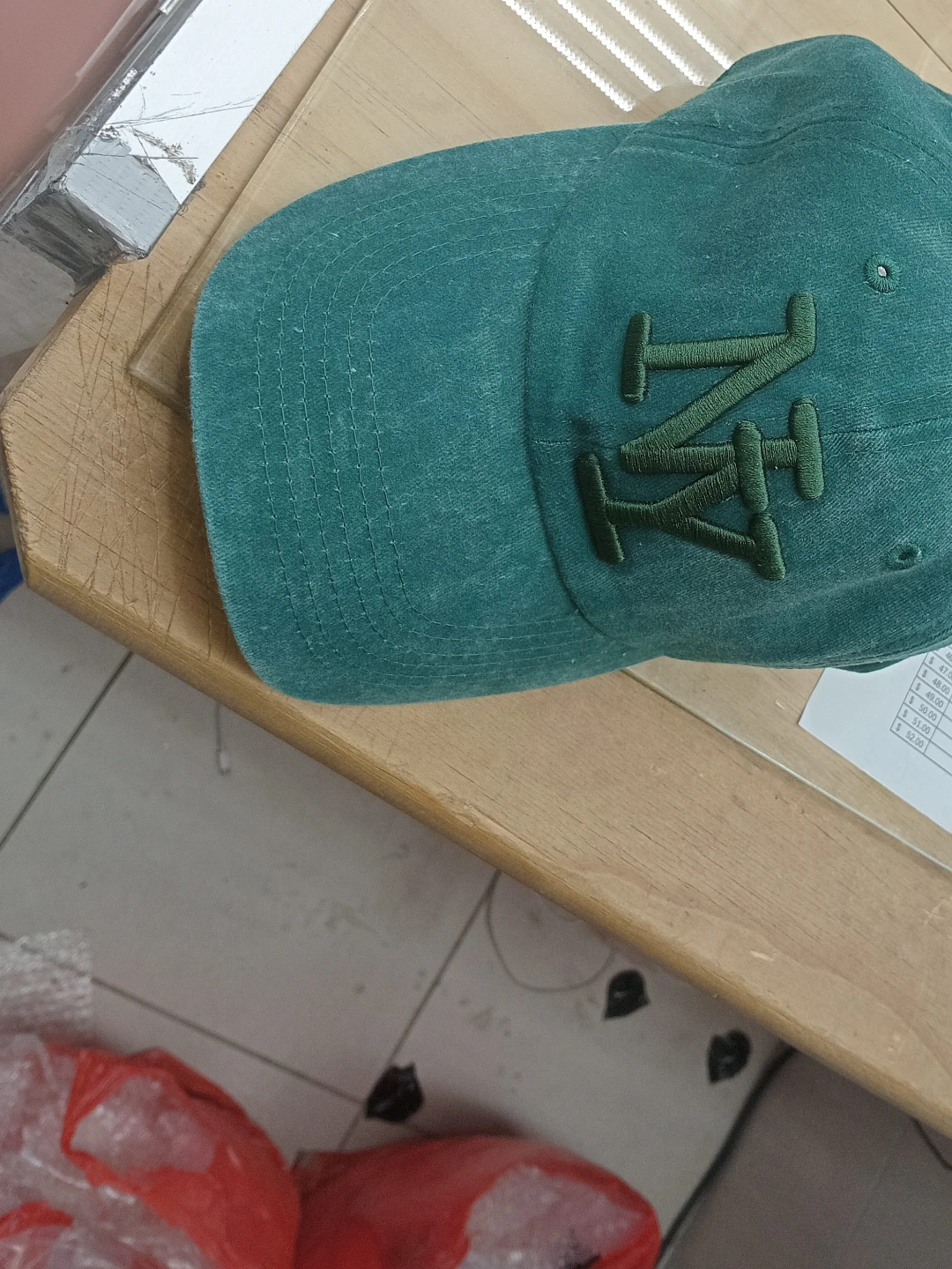 Green "NY" Baseball Cap