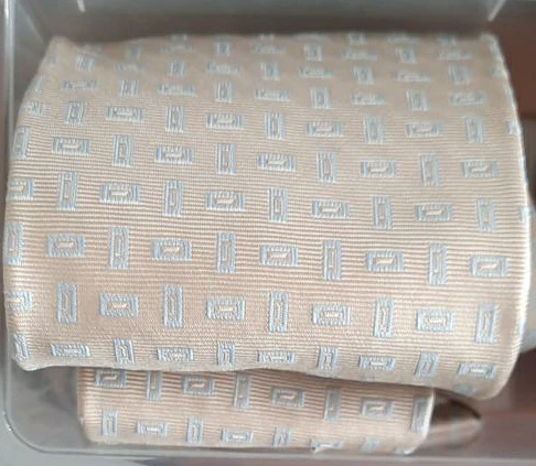 Men's Geometric Pattern Tie