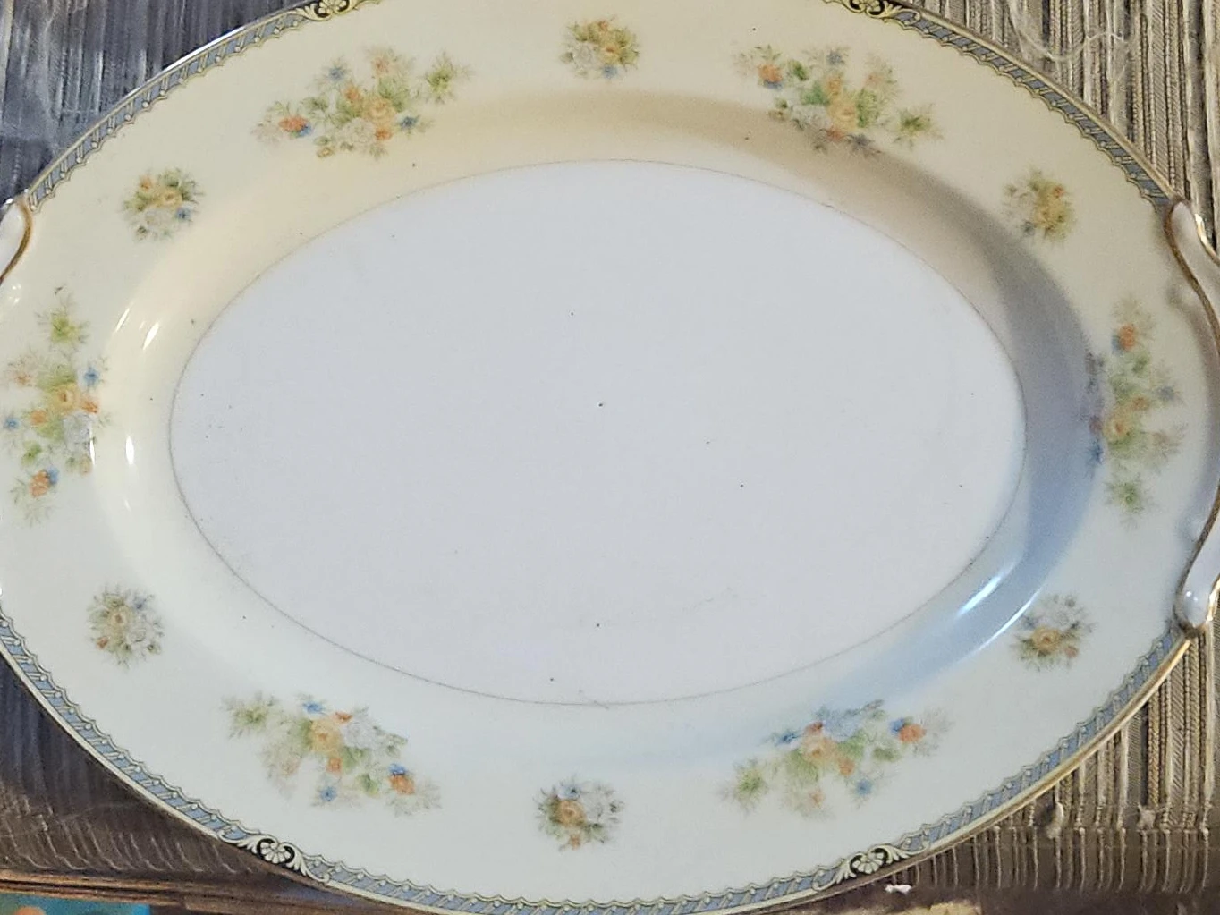 Royal Albert Rose China Serving Platter
