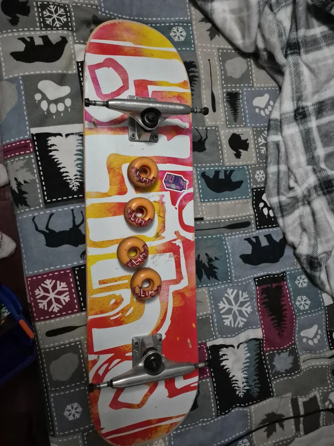 Skateboard with Wheels