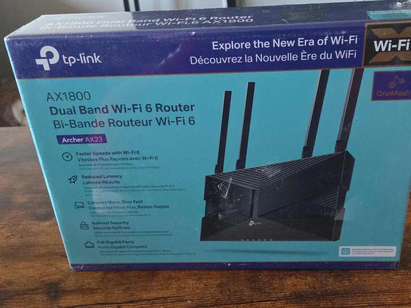 TP-Link AX1800 Dual Band Wi-Fi 6 Router (Archer AX23)