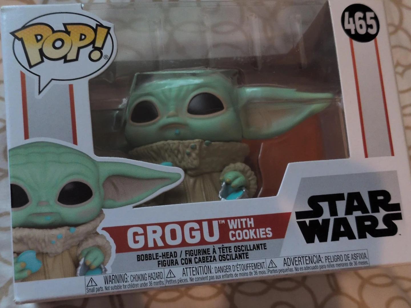 Funko Pop! Star Wars Grogu with Cookies #465