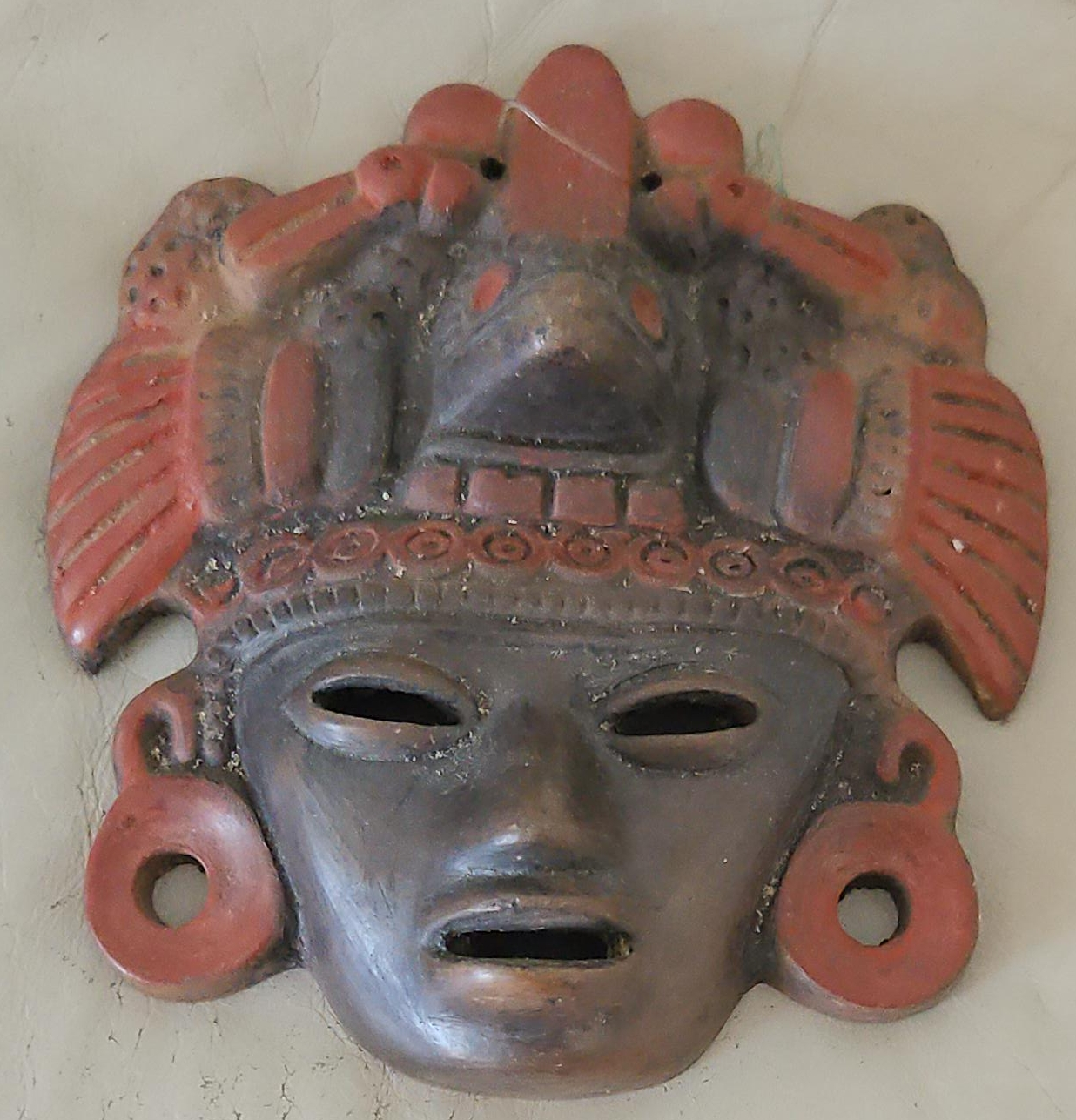 Handmade Ceramic Tribal Mask