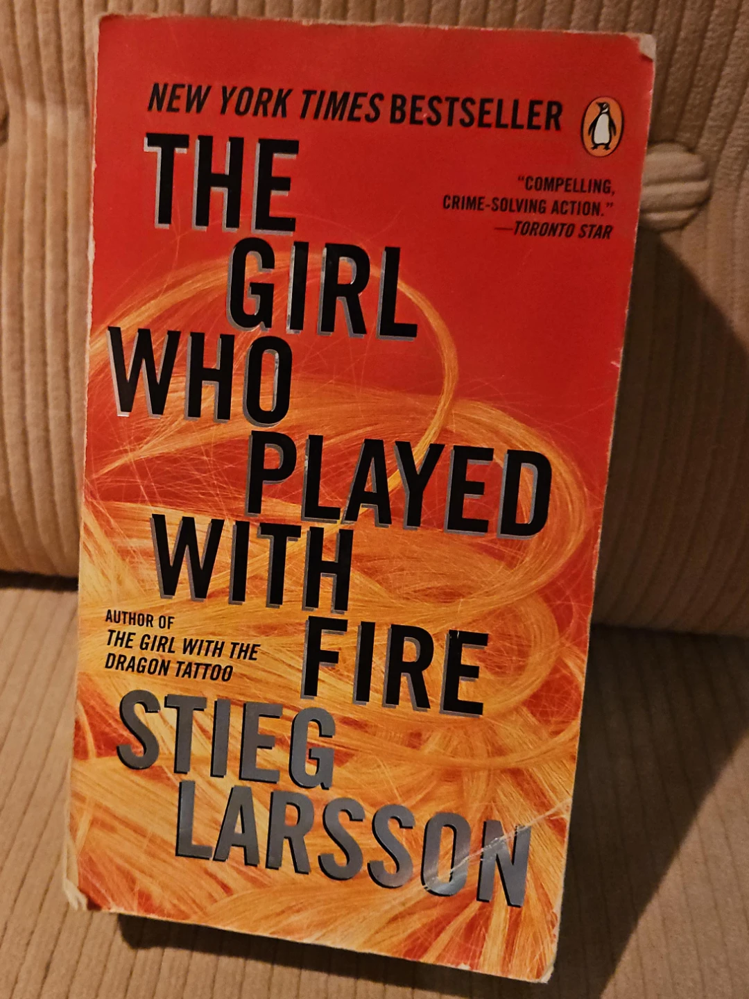 The Girl Who Played With Fire by Stieg Larsson Paperback Novel