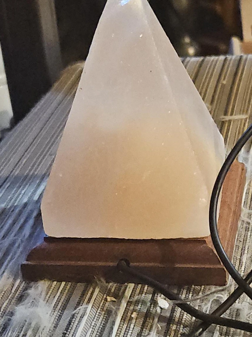 Pyramid Himalayan Salt Lamp