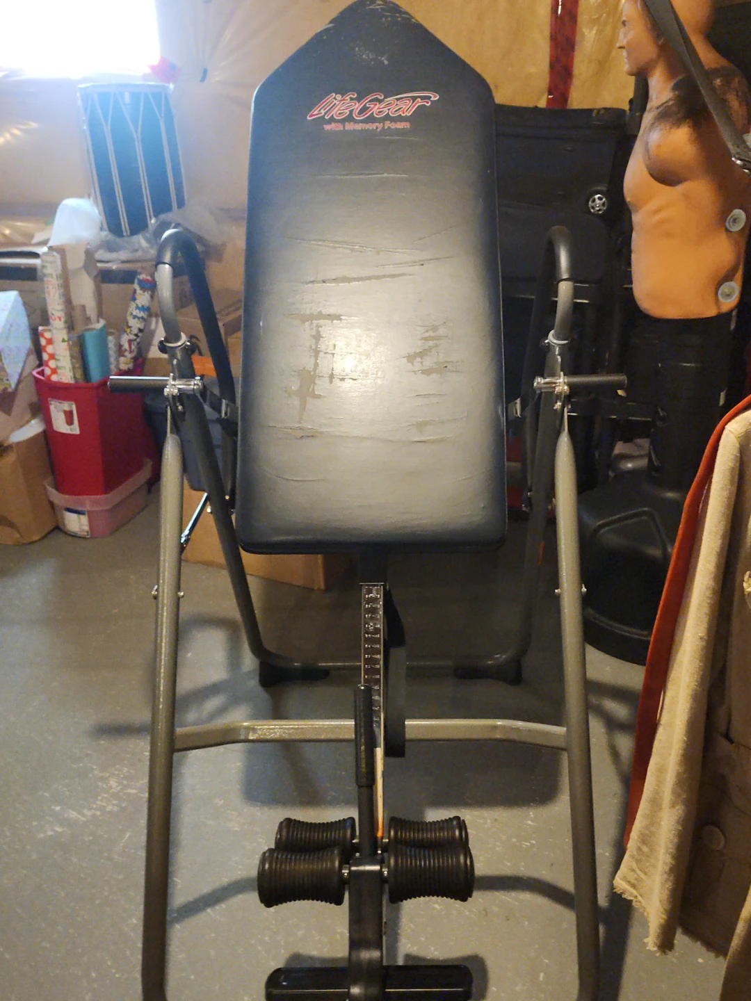 Life Gear Inversion Table with Memory Foam