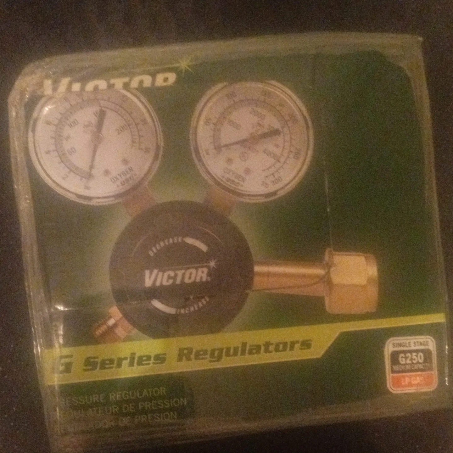 Victor G250 G Series Single Stage LP Gas Regulator