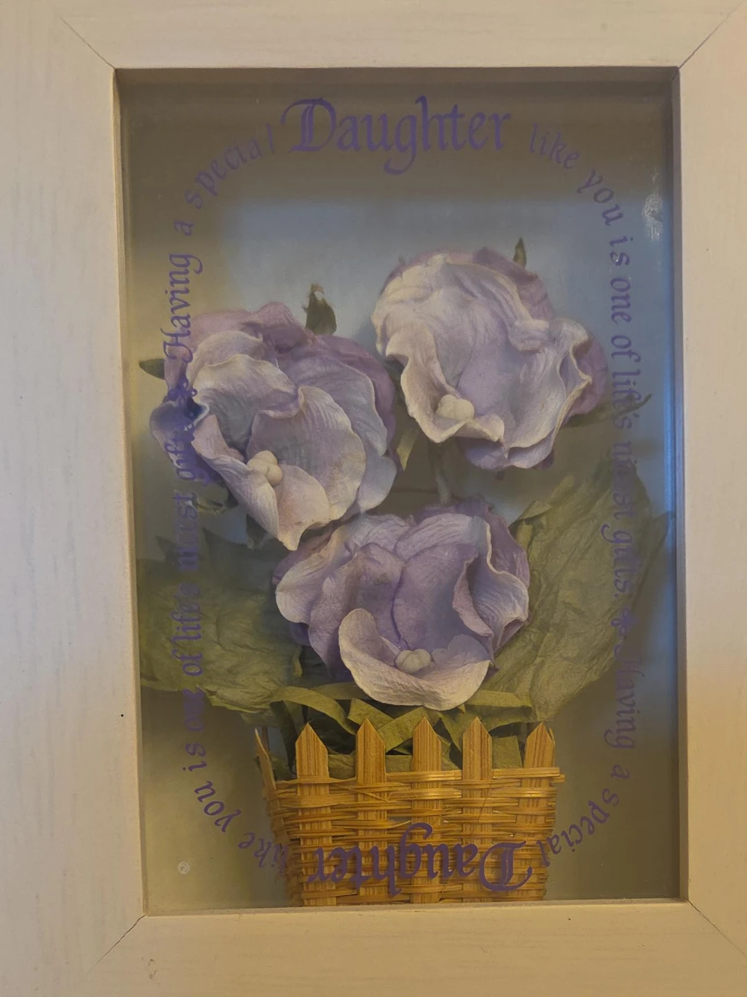 Set of 2 Framed Floral Display for Daughter - photo 2