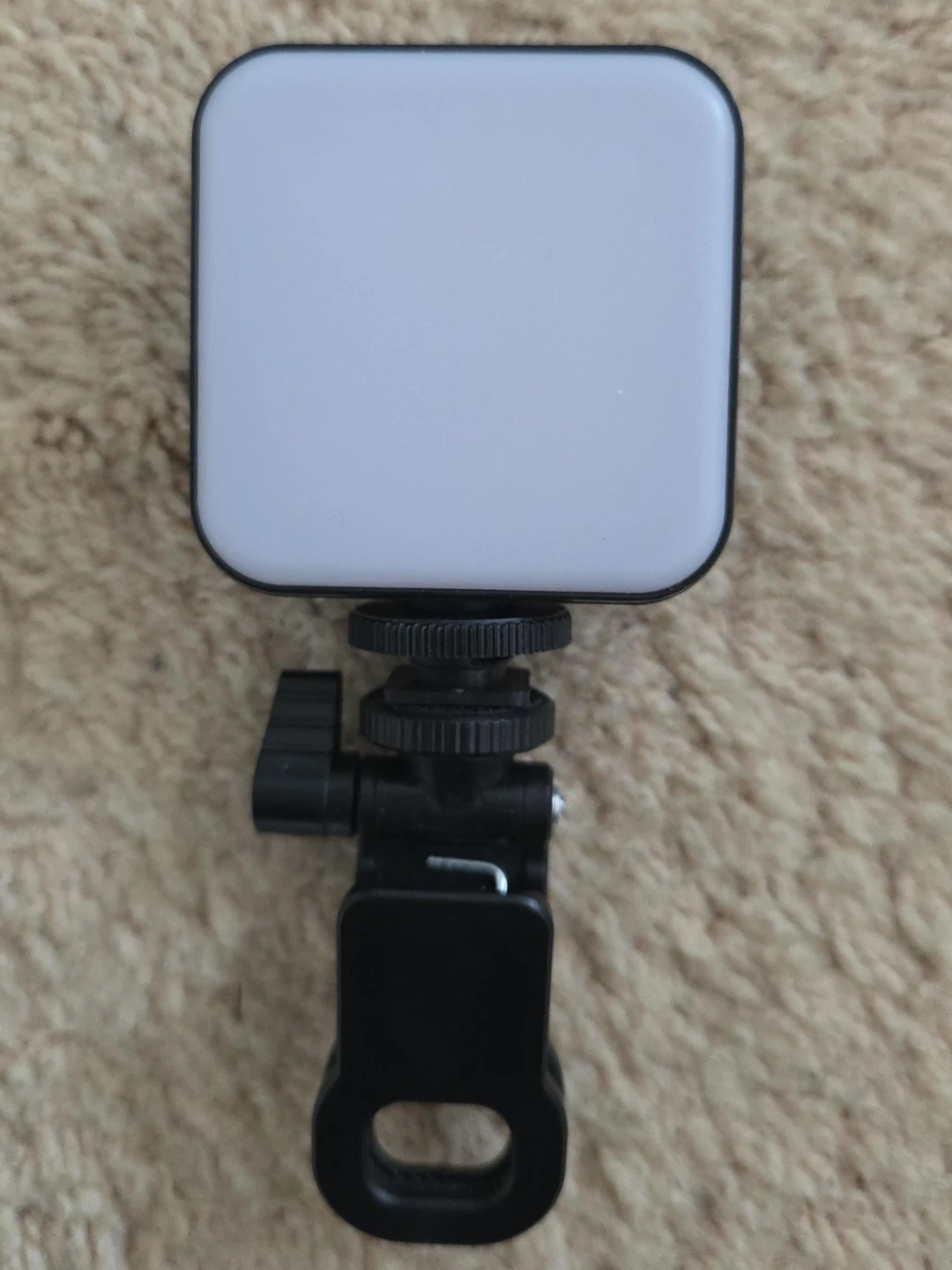 Compact LED Camera Light with Mount