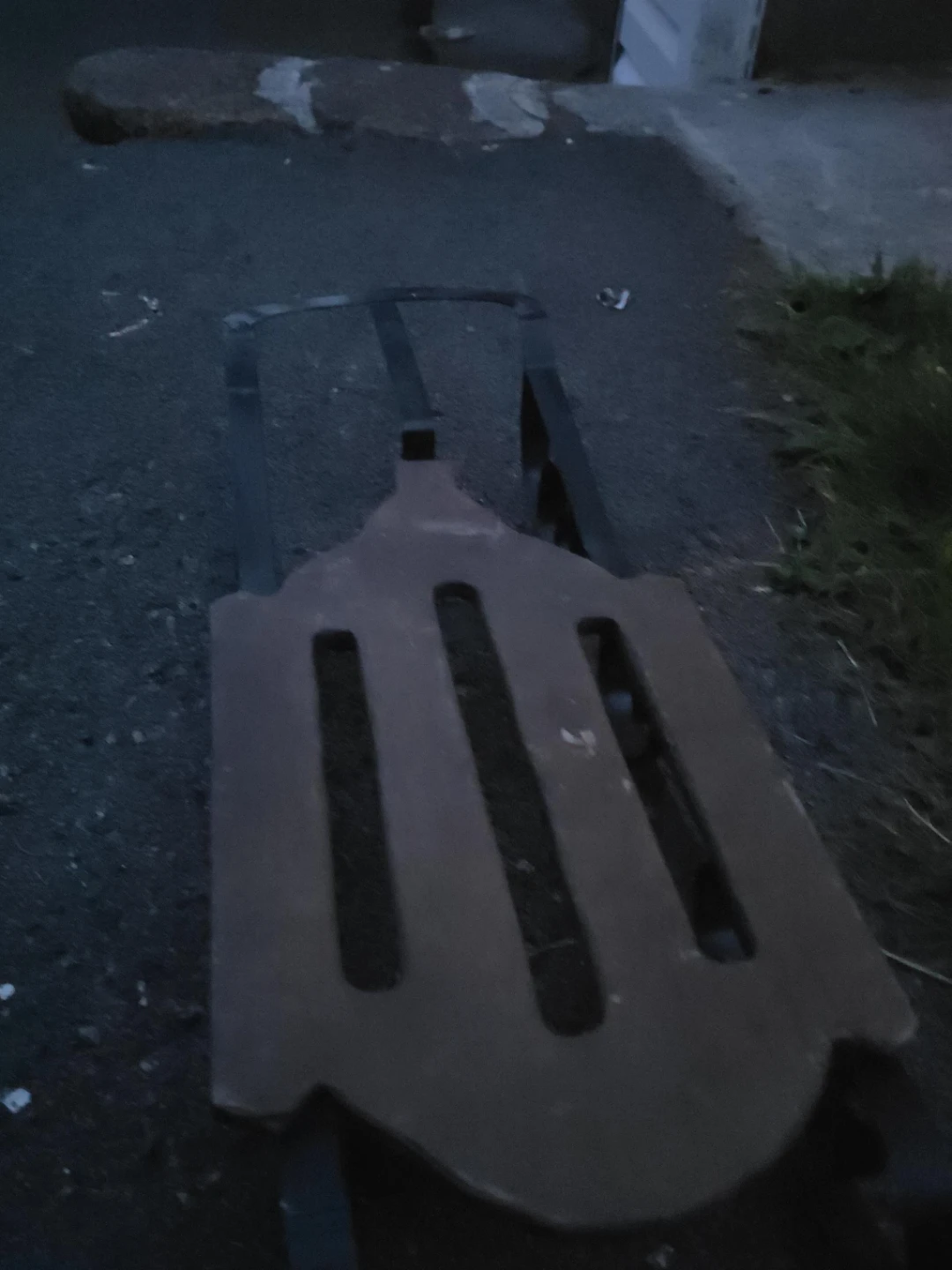 Vintage Toboggan Sled