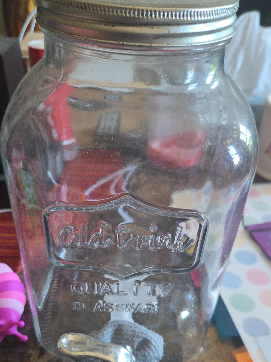 Cold Drink Quality Glassware Jar