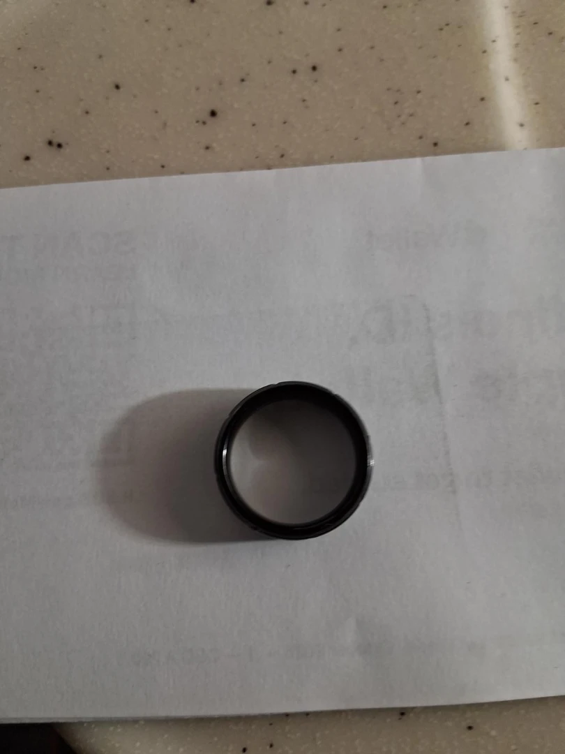 Men's Black Tungsten Carbide Ring
