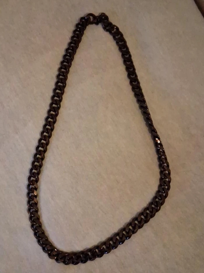 Black Chain Necklace