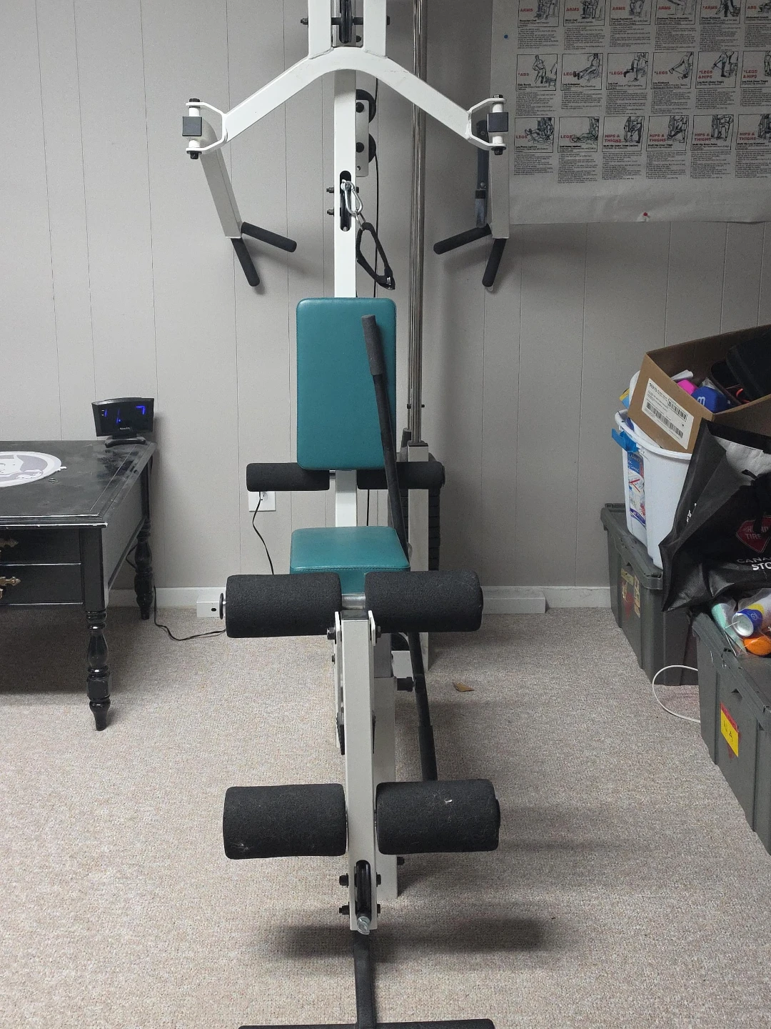 Home Gym Machine with Weight Stack