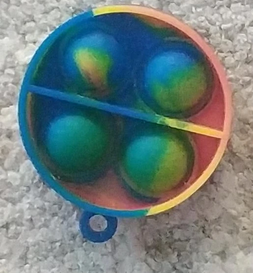 Tie-Dye Pop It Fidget Toy