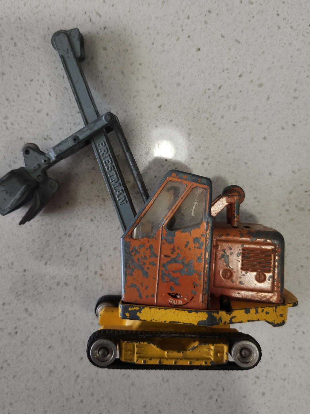 Corgi MAJOR toys "Priestman" Excavator Die cast