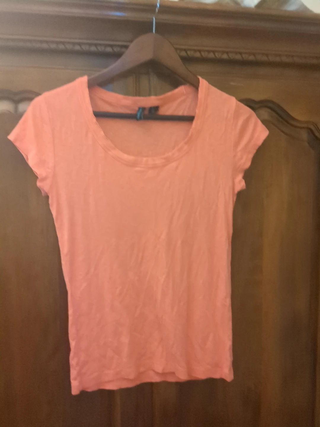 Cynthia Rowley Orange T-Shirt Size L