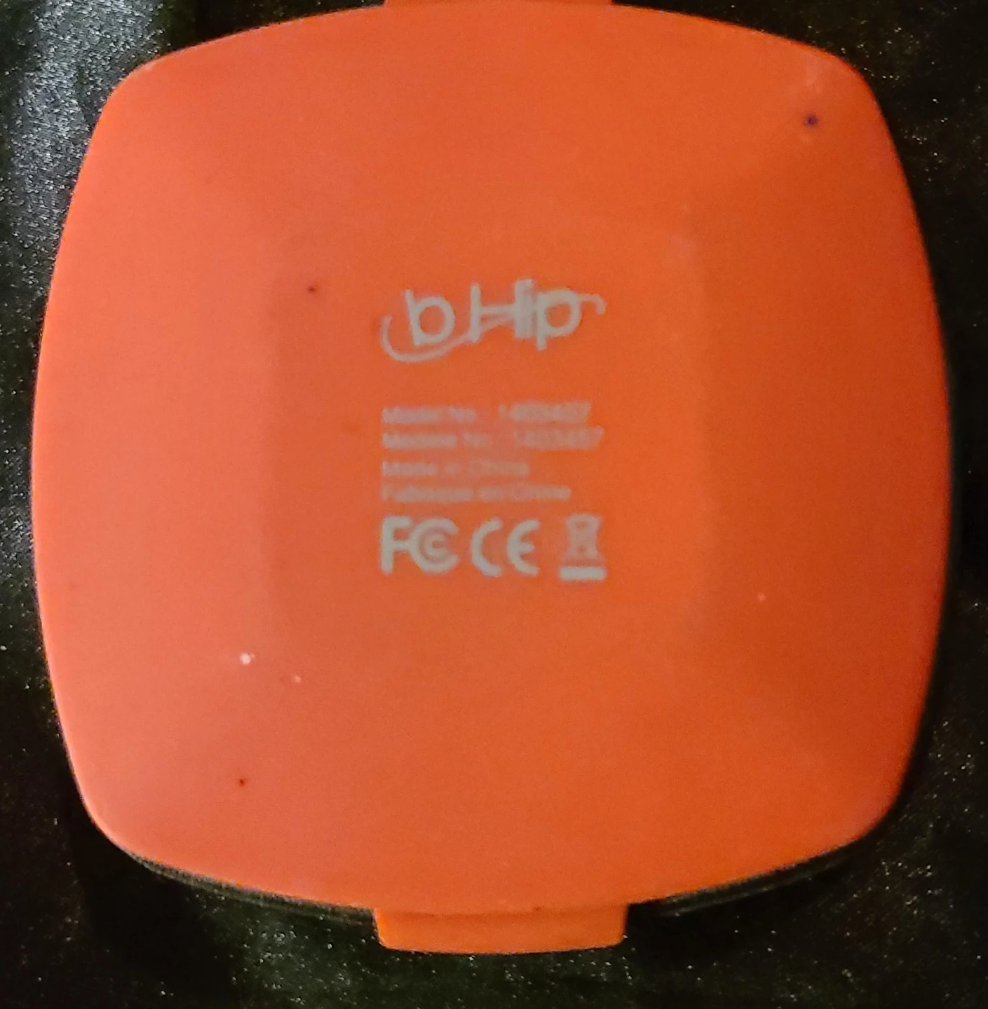 b-hip Orange bluetooth speaker
