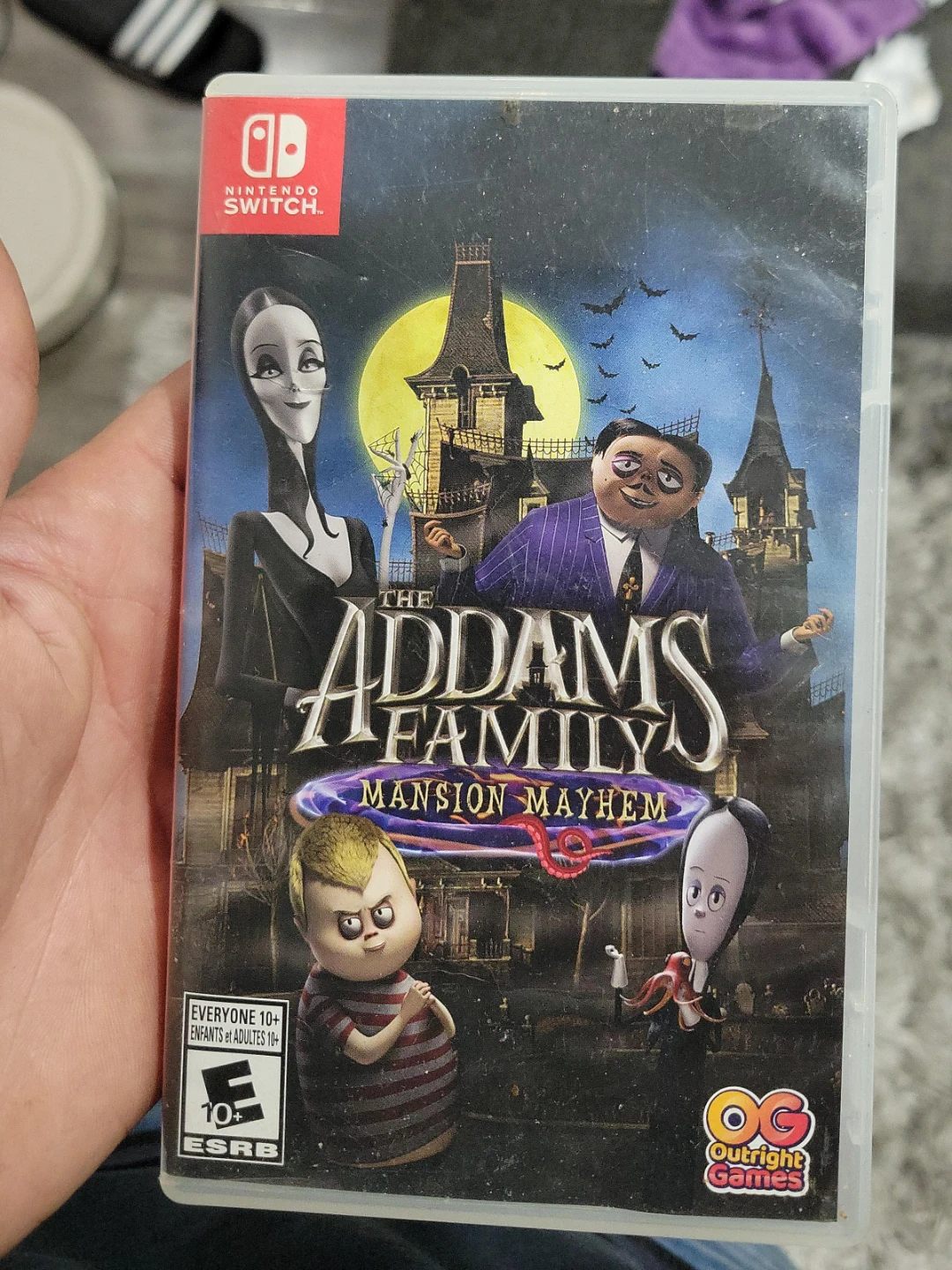 The Addams Family Mansion Mayhem Nintendo Switch Game