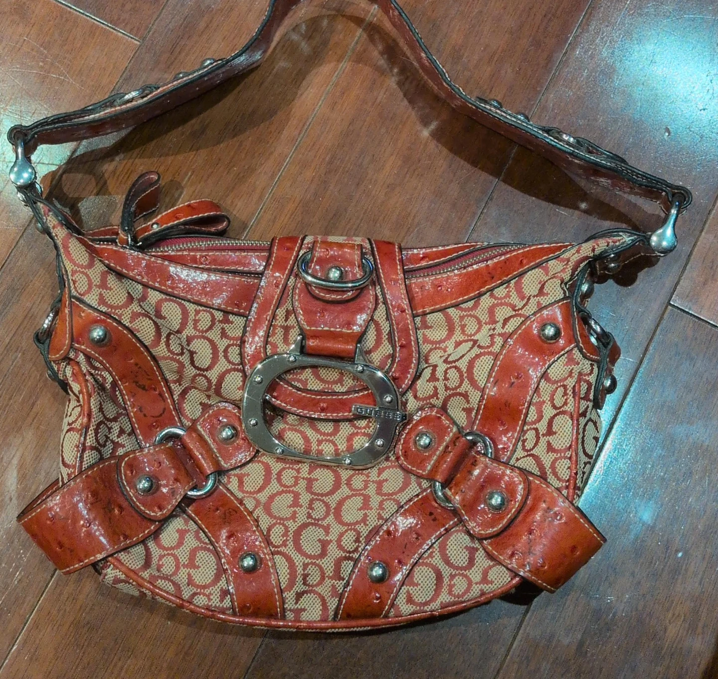 Vintage Guess Shoulder Bag Y2K