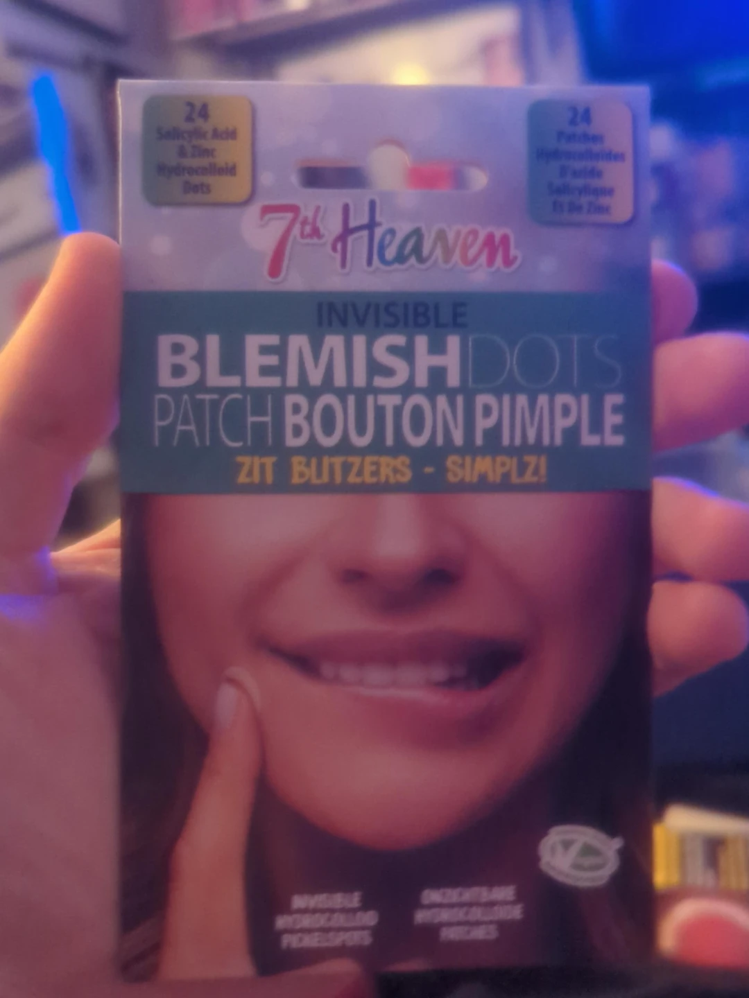 7th Heaven Invisible Blemish Dots - 24 Patches