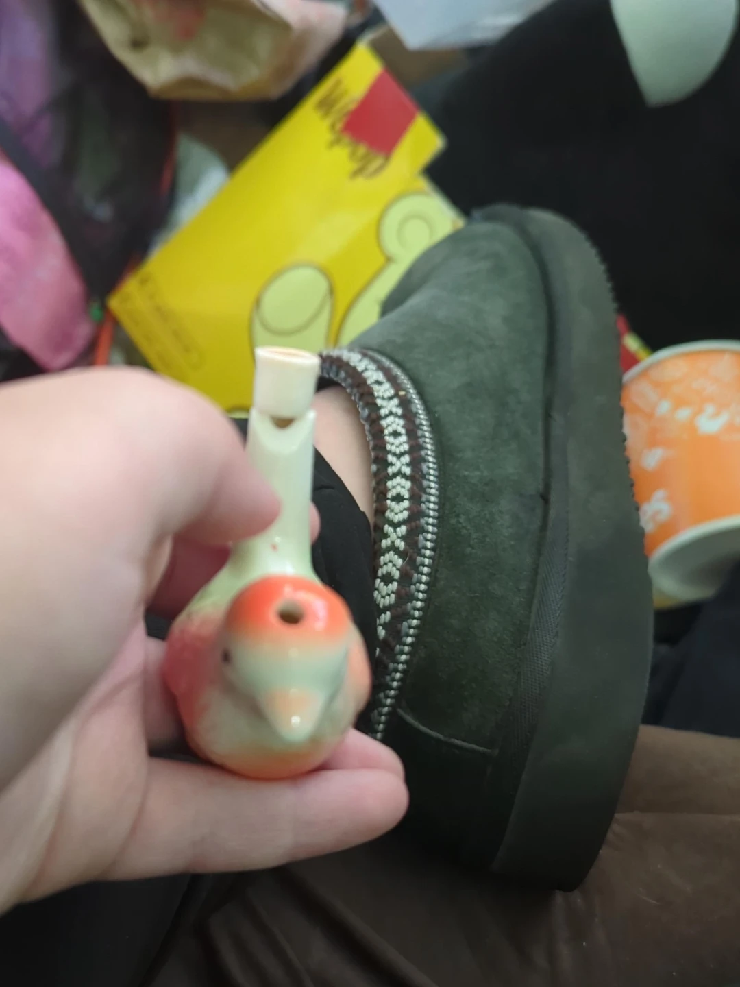 Ceramic Bird Whistle