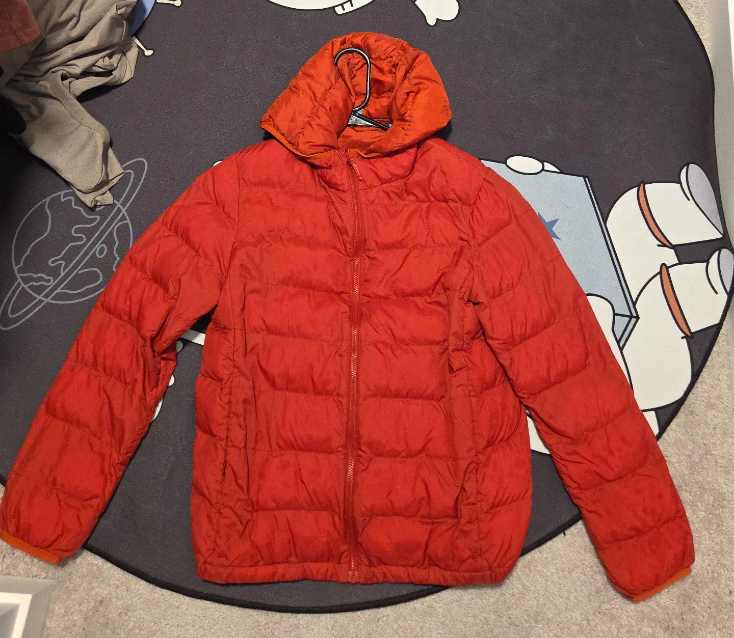 Red Puffer Jacket