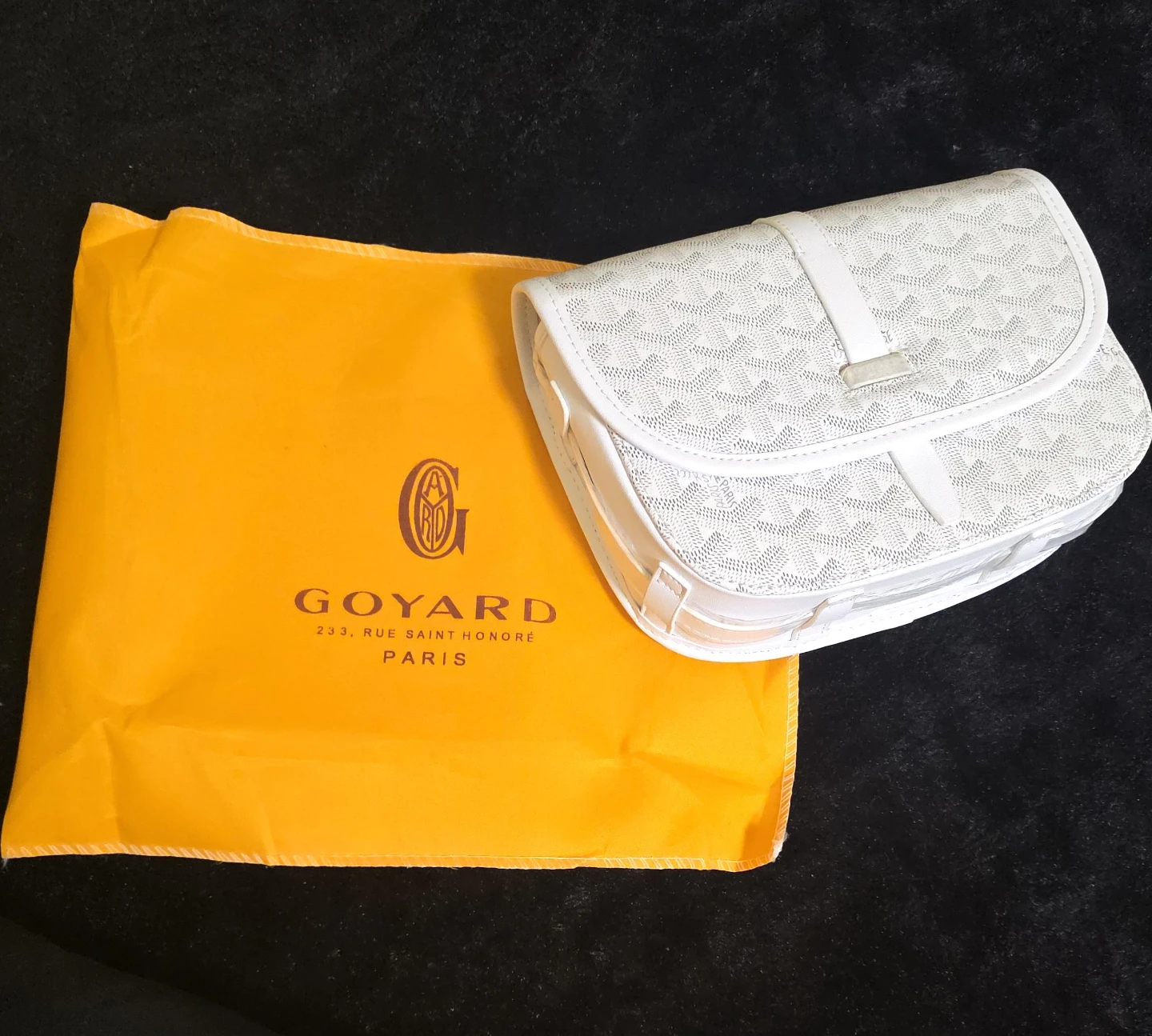 Goyard White Shoulder Bag