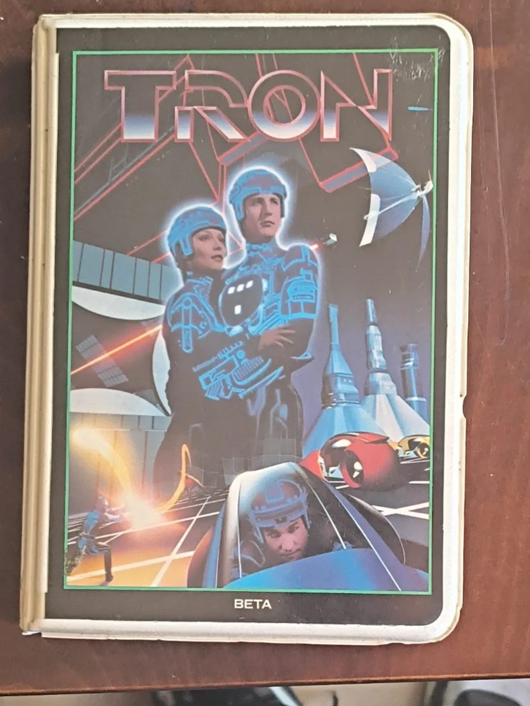 TRON Beta VHS Tape