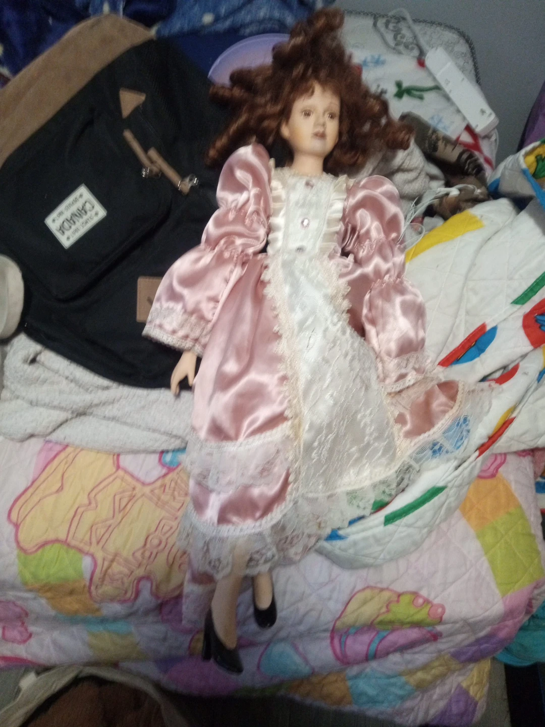 Vintage Porcelain Doll