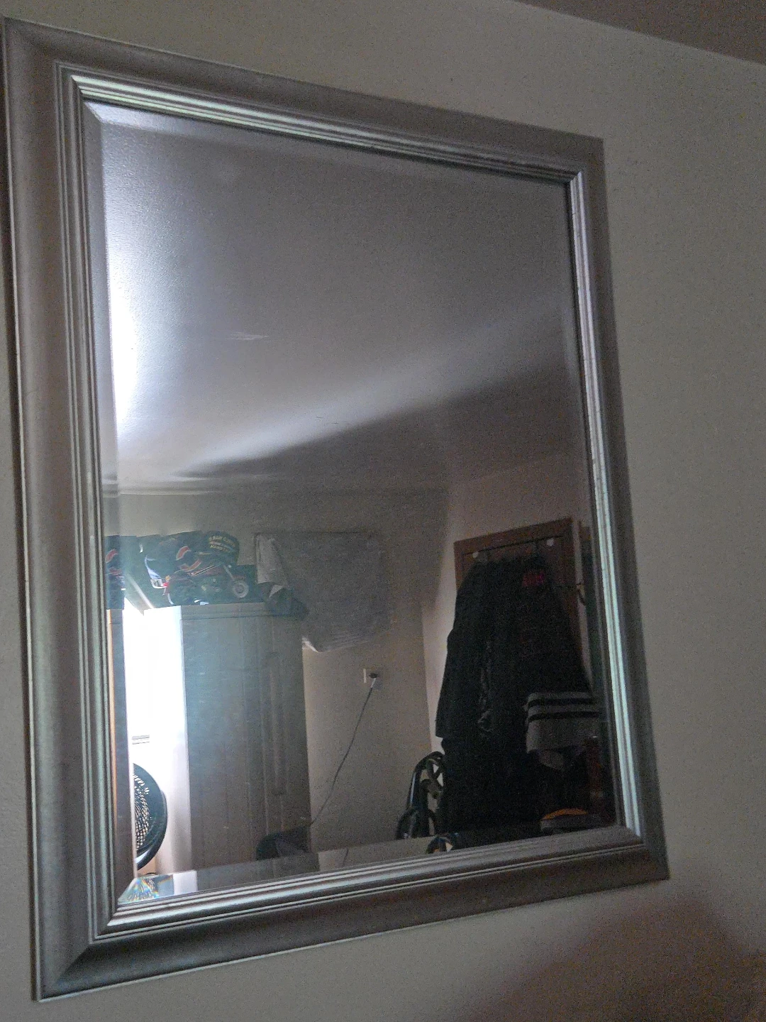 Silver Framed Mirror