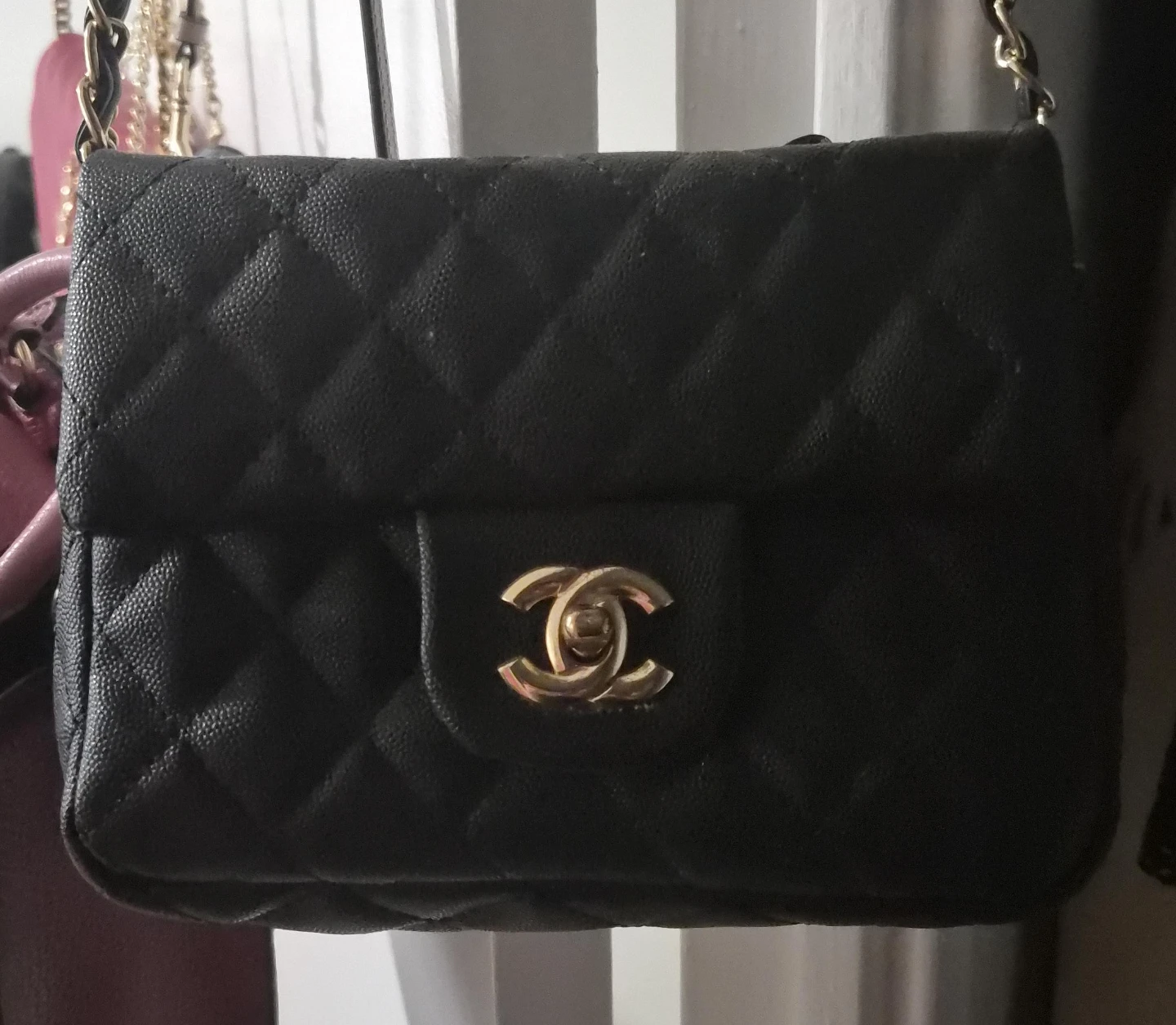 Chanel Black Quilted Flap Bag
