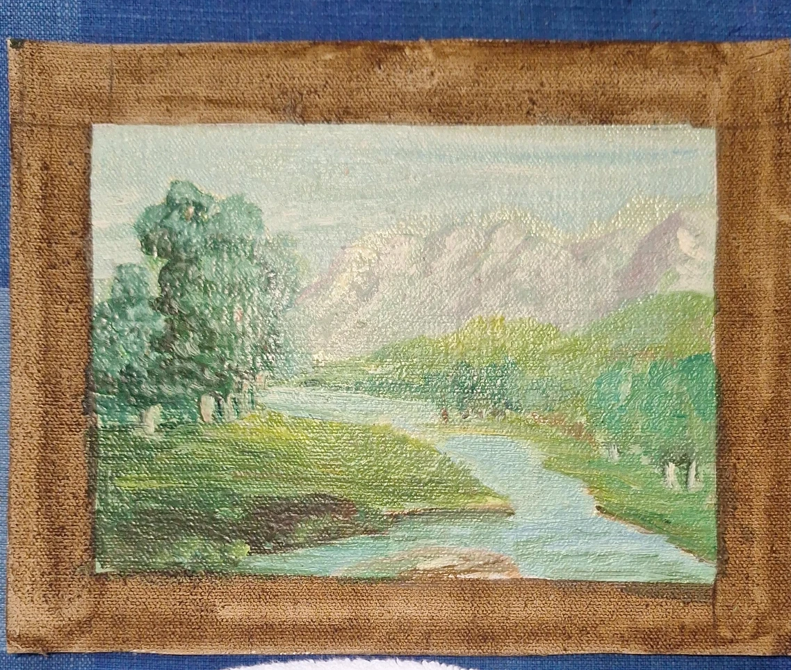 Vintage Landscape Painting