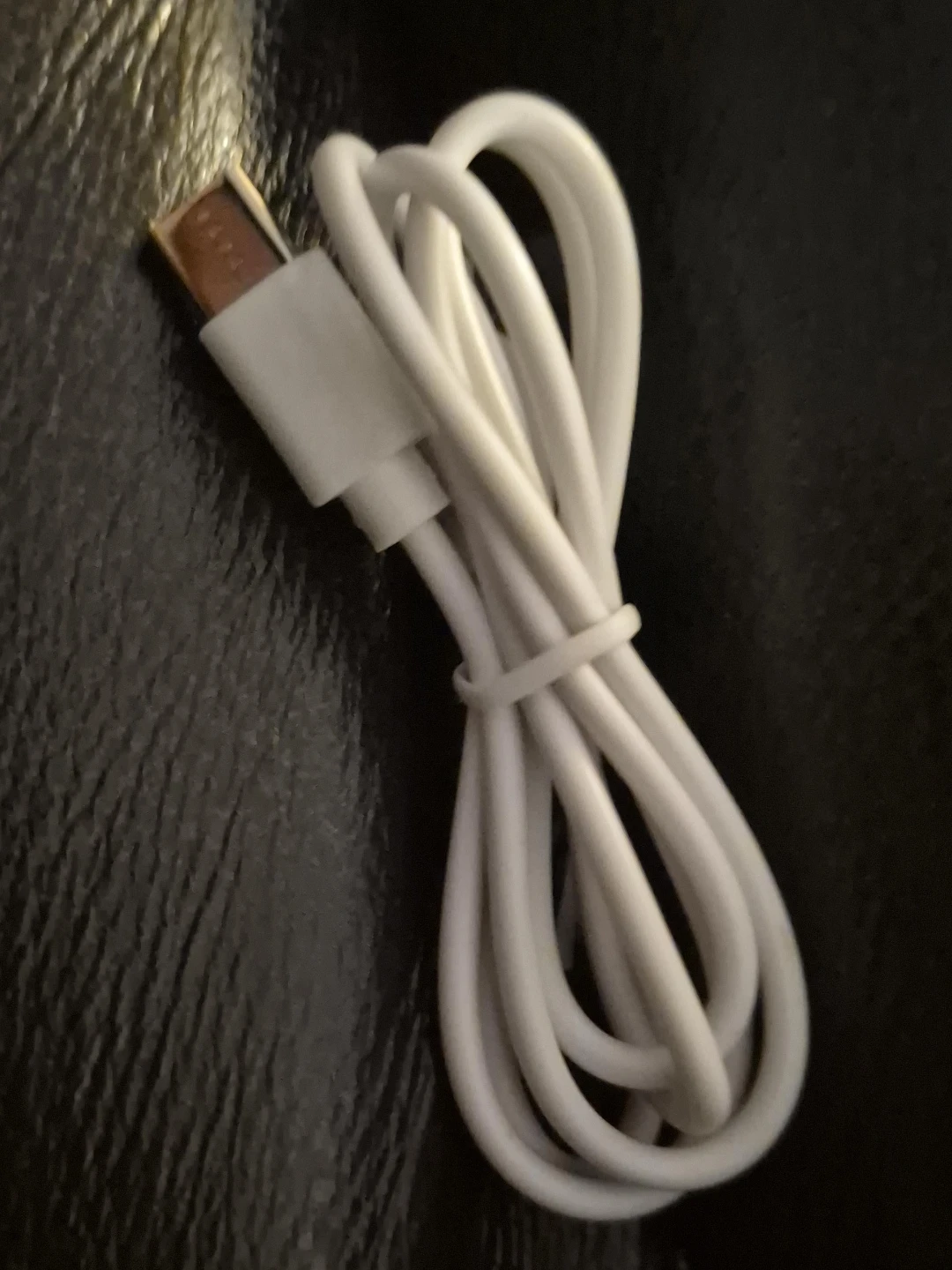 White USB Charging Cable