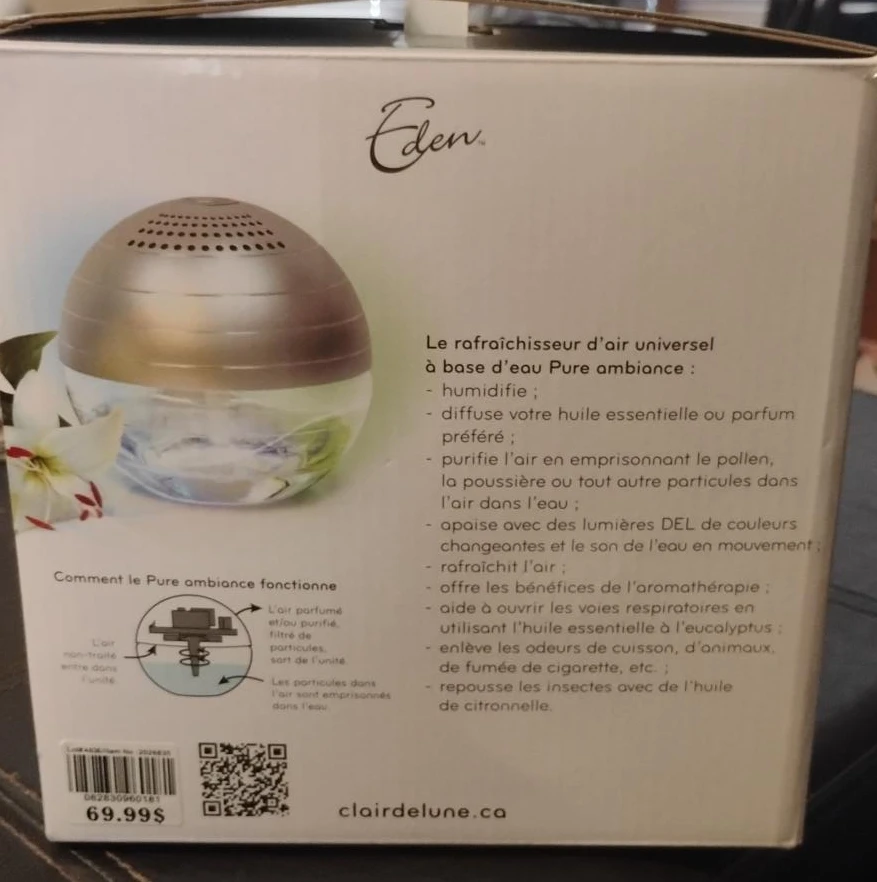 Eden Pure Ambiance Water-Based Air Freshener - photo 4